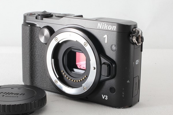 ◆訳あり◆ニコン Nikon 1 V3 ボディ ブラック ミラーレス一眼◇YM44067