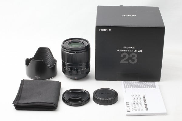 ◆超極上美品◆FUJIFILM フジフィルム FUJINON XF 23mm F1.4 R LM WR 付属品完備 元箱◇44093