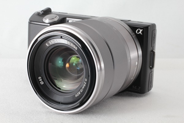 ◆ほぼ未使用◆ソニー SONY NEX-5K ズームレンズキット ブラック 僅か493ショット 付属品満載◇M44156_驚愕の493ショット！