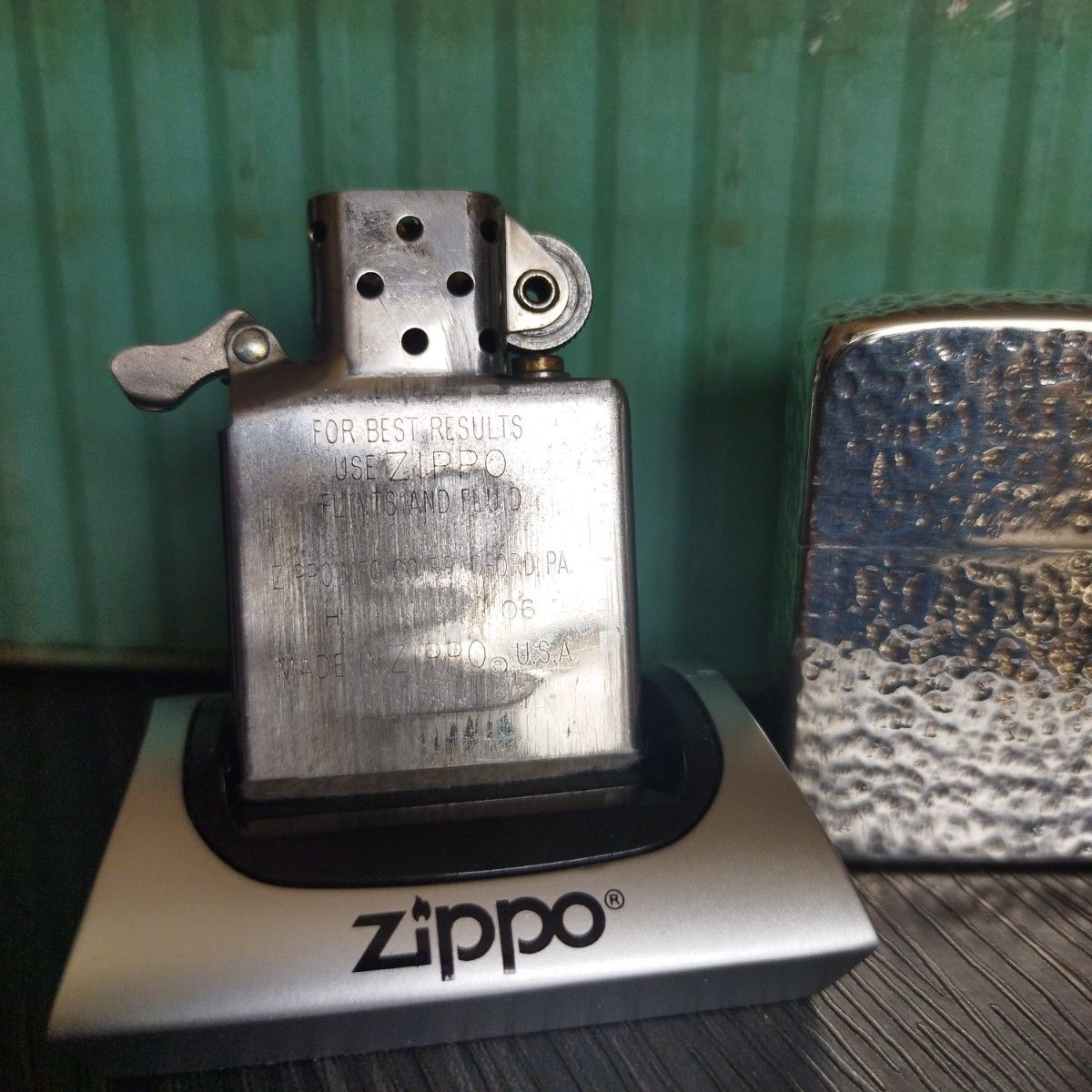 ZIPPO STERLING SILVER 1941 ハンマートーン スターリング シルバー