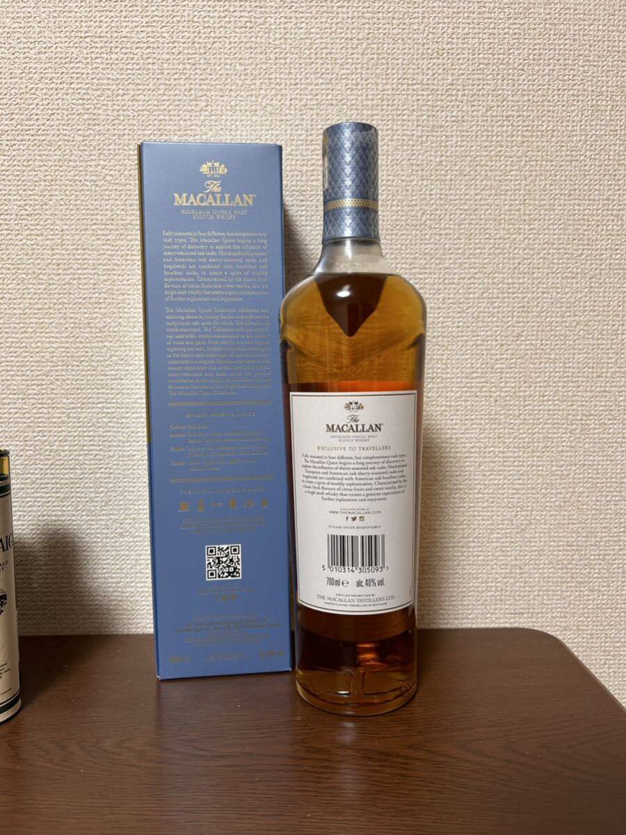 マッカラン MACALLAN クエスト シングルモルト ウイスキー 未開封 検）山崎 白州 タムデュー アードベッグ ラフロイグ_画像2