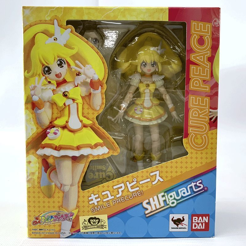 バンダイ/BANDAI S.H.Figuarts キュアピース 「スマイルプリキュア!」店頭/他モール併売《フィギュア・山城店》O3757_画像1