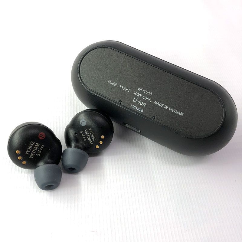 SONY WF-C500/BZ [ wireless stereo headset Bluetooth correspondence ][ serial number : 1181828] shop front / other molding selling together { consumer electronics * mountain castle shop }A2269