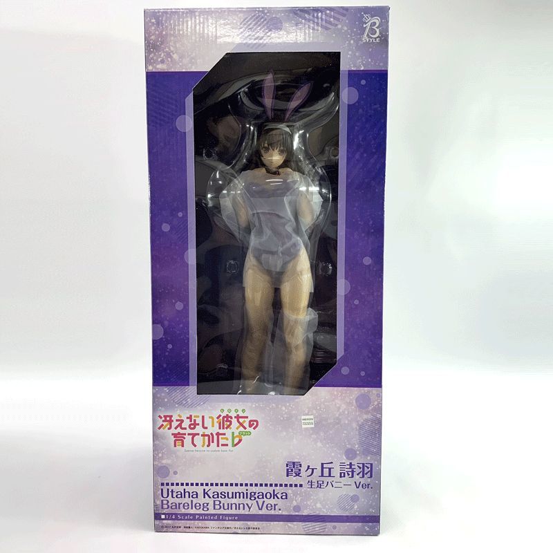 希少稀な 1/4 フリーイング FREEing 霞ヶ丘詩羽 店頭/他モール併売《フィギュア・山城店》O3731 冴えない彼女の育てかた♭ B-Style 生足バニーVer. その他