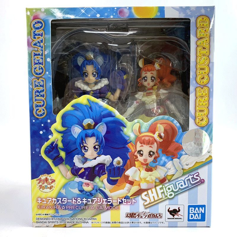 洋服通販 - 新作アイテムを S.H.Figuarts キュアカスタード&キュアジェラートセット 「キラキラ☆プリキュアアラモード」/他モール併売《フィギュア・山城店》O3740 プリキュアシリーズ