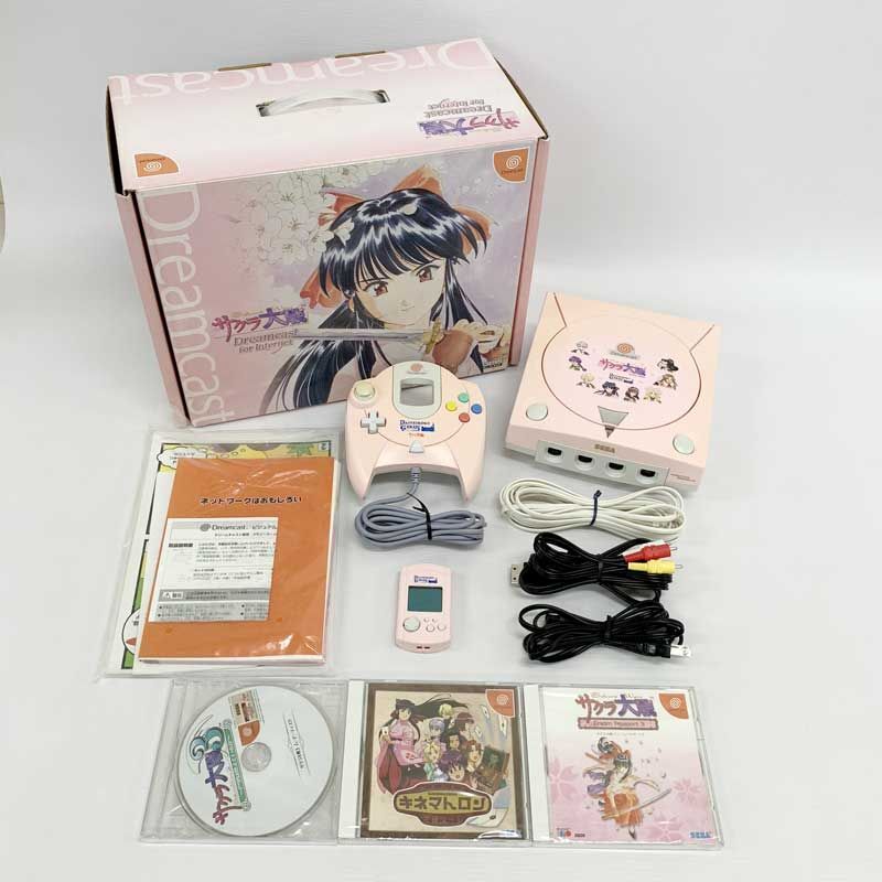 最安値 《ジャンク扱い》《レトロ》サクラ大戦 Dreamcast for Internet ドリームキャスト/ドリキャス/DC/店頭/他モール併売《ゲーム・山城店》U395 本体
