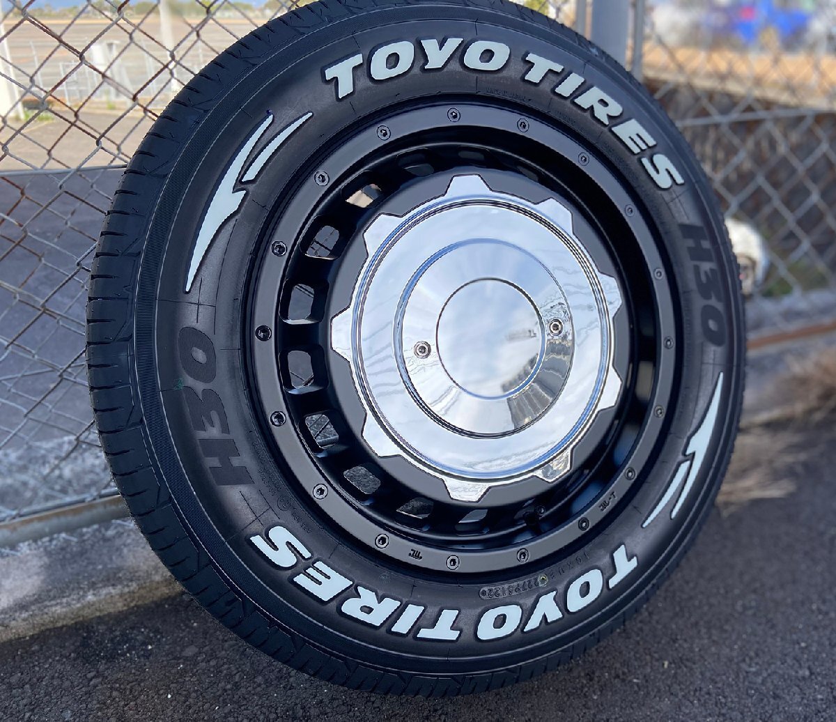 LEXXEL SwaGGer ライズ ロッキー 新品タイヤホイールセット TOYO Ｈ30 215/65Ｒ16 ホワイトレター 16インチ 4本セット 1台分_画像4