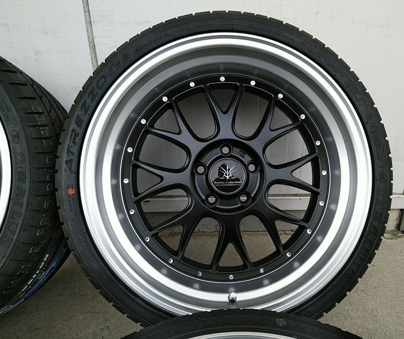 新品 クラウン タイヤホイール 4本セット 225/40R19 245/35R19 19インチ BD00 F/8.5J +35 R/9.5J +38_画像5