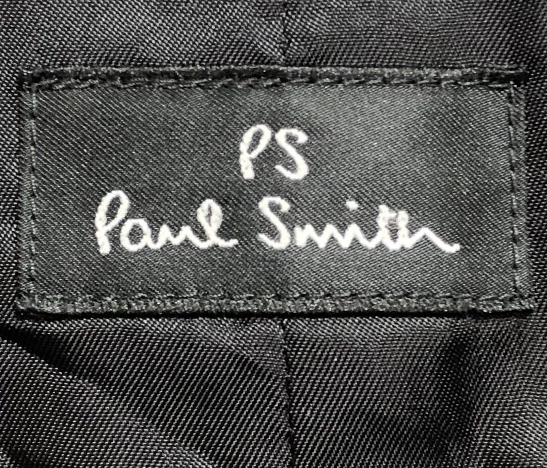 ■ PS Paul Smith ポールスミス ■ 6釦 上質 羊毛 ベスト ブラック XL_画像4