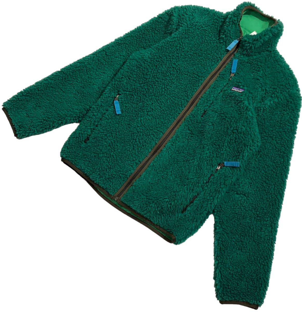 ■ Patagonia patagonia ■ Logo Label Classic Retro x Cardigan Bore Fleece Jacket Green S S