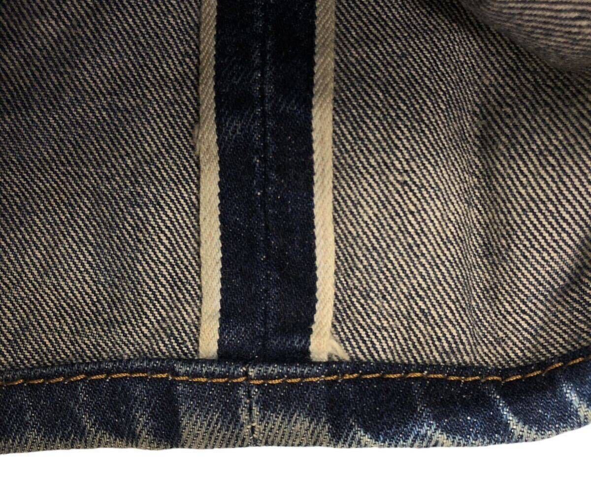  rare baren sia made 1955 year 50\'S * LVC LEVI\'S Levi's * 55501 501XX ultra sib color .. processing indigo Denim jeans W33L36