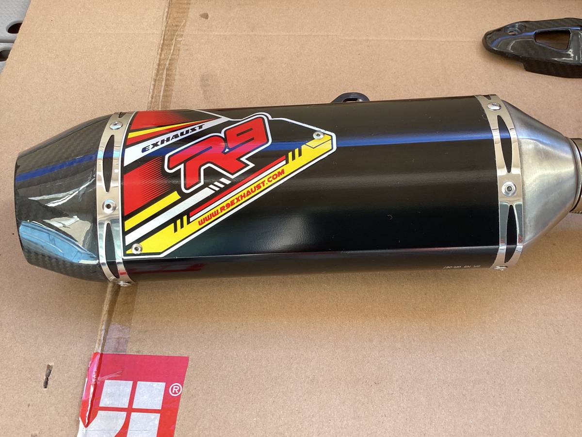 R9 Exhaust R9 Exhaust:アールナインエキゾースト HYPER-X フルエキゾースト KLX150BF 、KLX150の画像2