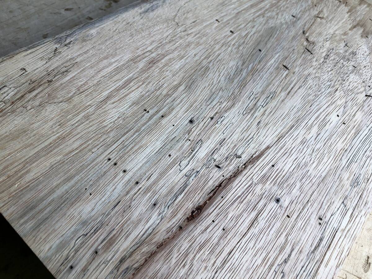 送料無料！【S664F】ゼブラウッド 405×235×54㎜ スポルテッド 乾燥材 木工 DIY 材木 天然木 無垢材《銘木すずめや》_画像4