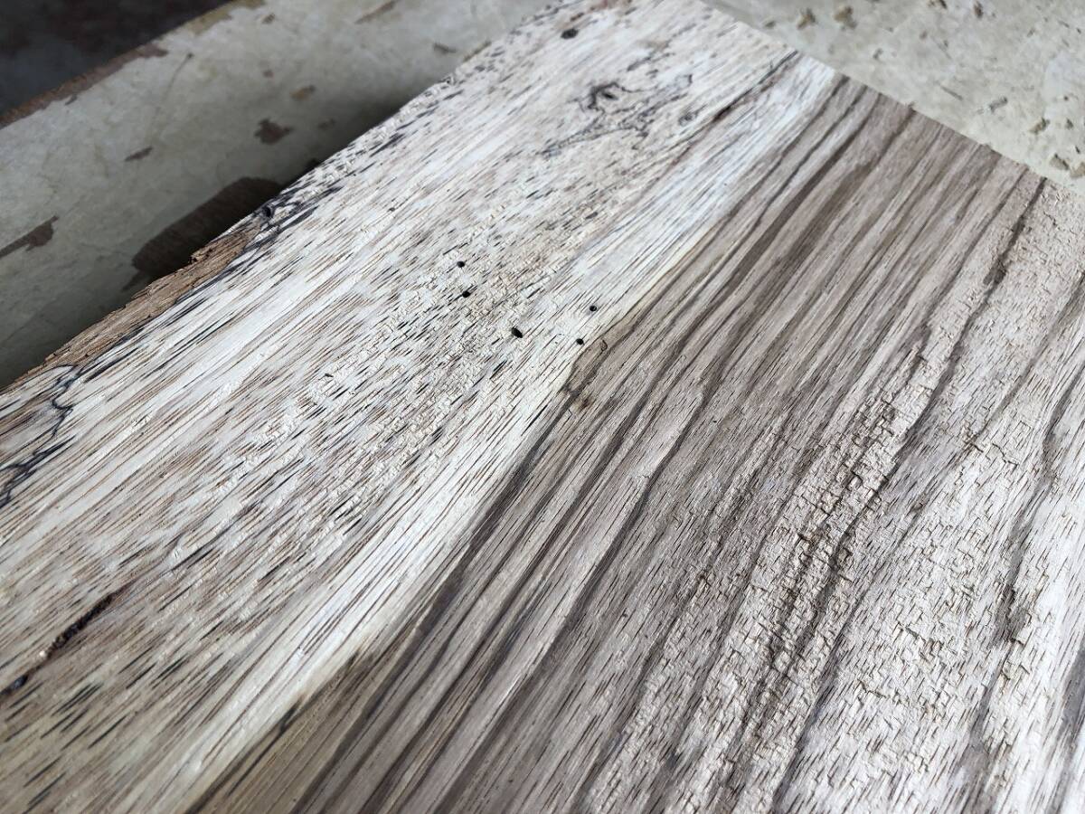 送料無料！【S669F】ゼブラウッド 417×252×60㎜ スポルテッド 乾燥材 木工 DIY 材木 天然木 無垢材《銘木すずめや》_画像2
