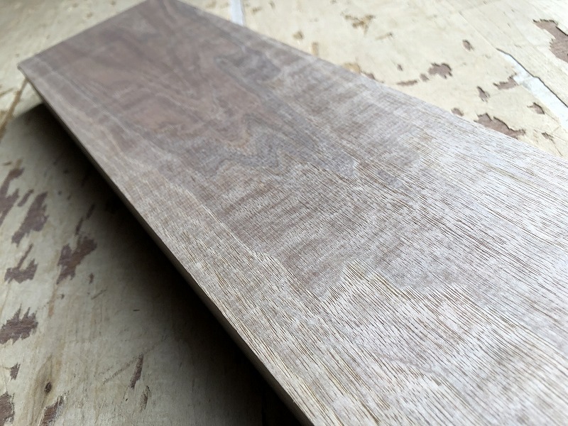 【S522】1円スタート！ 胡桃 626×110×29㎜ 板材 乾燥材 木工 DIY 木材 無垢材《銘木すずめや》_画像9