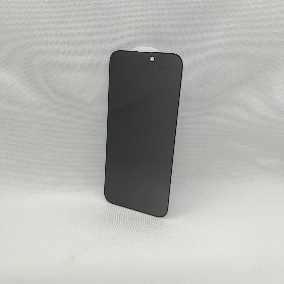 iPhone 15Plus / iPhone 15ProMax対応 覗き見防止全面保護強化ガラスフィルム_画像5