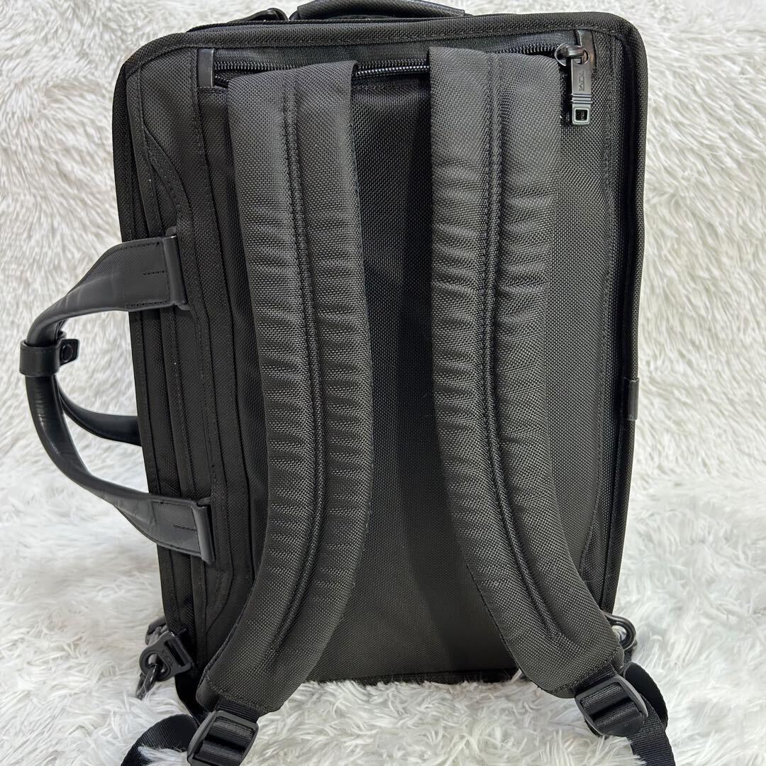 【TUMI】トュミ 美品 ALPHA2 アルファ2 3way ブリーフケース ビジネスバッグ リュック ショルダーバッグ 26180D2 バリスティックナイロン _画像5