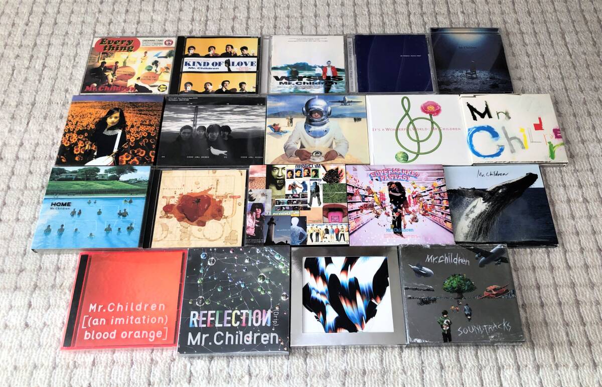 ■送料無料 ■ Mr.Children オリジナルアルバム CD 全21枚 セット (ほぼ初回限定盤) Everything～miss you_画像1