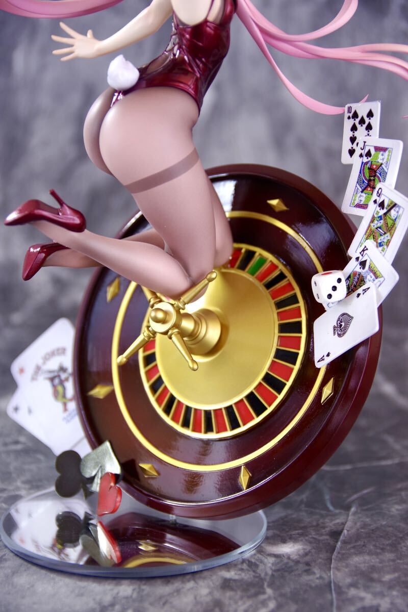 塗装済 完成品 アストルフォ bunny ver. fate grand order 高弘 檸檬三姉妹 fgo wf2024w バニー フィギュア ガレキ ガレージキット_画像8