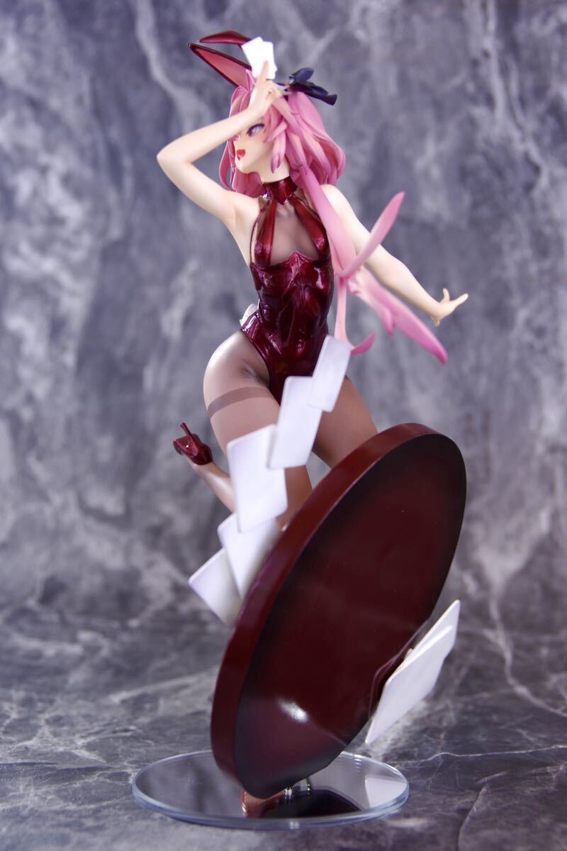 塗装済 完成品 アストルフォ bunny ver. fate grand order 高弘 檸檬三姉妹 fgo wf2024w バニー フィギュア ガレキ ガレージキット_画像6