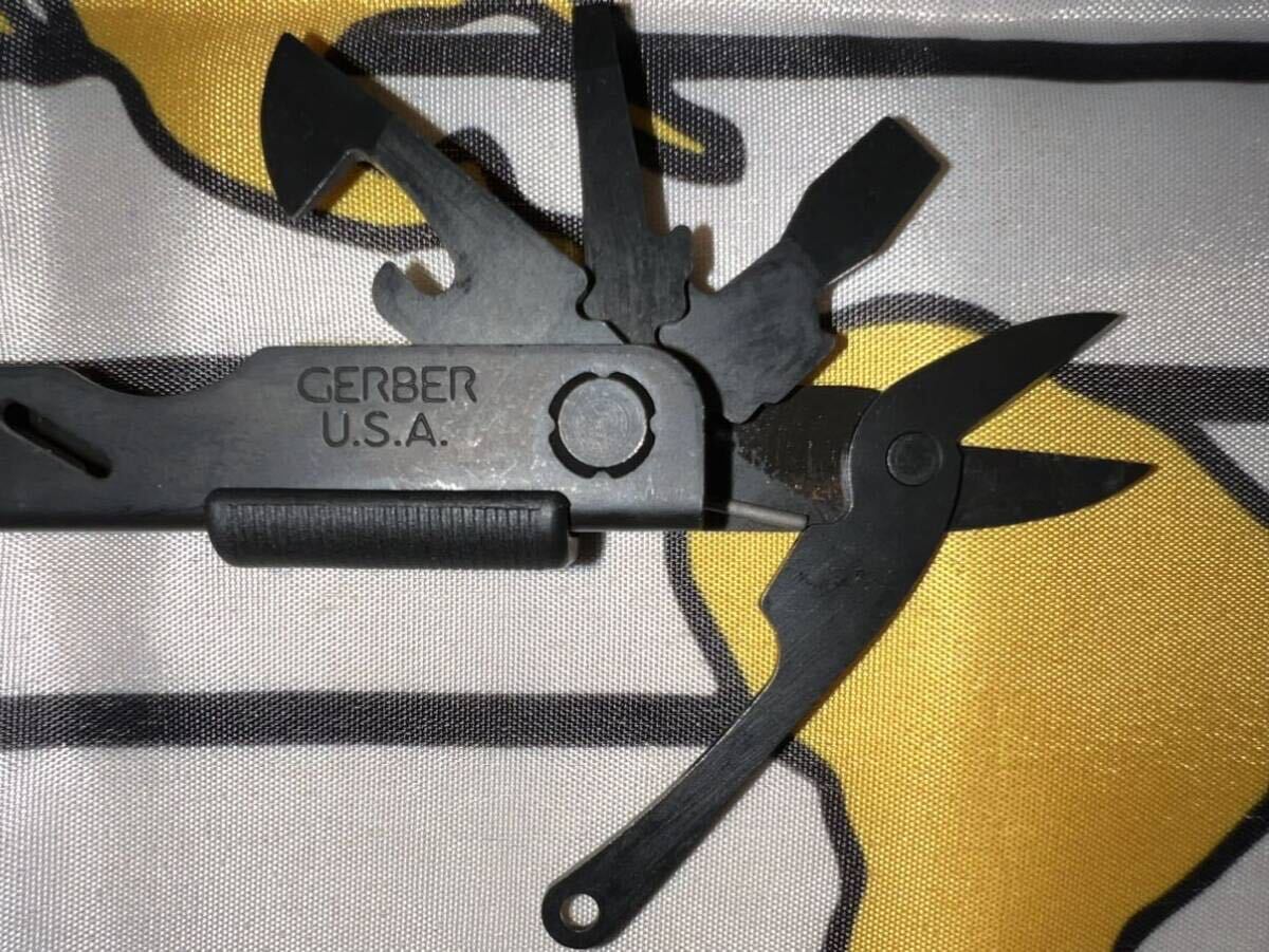 中古美品　MADE IN USA GERBER MP400 マルチツール　ミリタリーブラック　_画像7