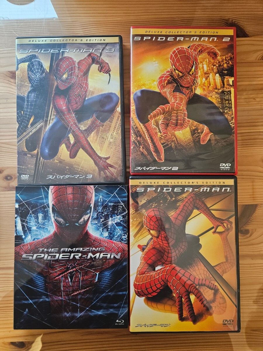 スパイダーマン DVD.Blu-rayセットの画像1