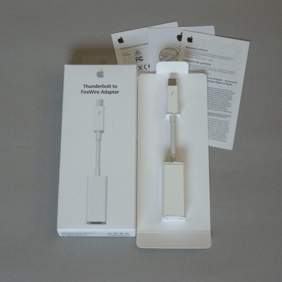 MD464ZM/A Thunderbolt - FireWire アダプタ A1463 Apple _画像2