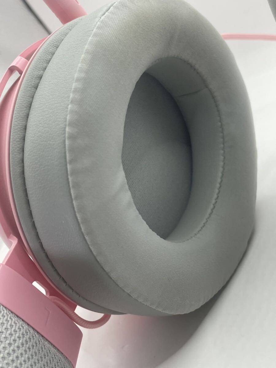 Razer Kraken Quartz Pink ゲーミングヘッドセット 3.5mm 冷却パッド　レイザー RZ04-02830300-R3M1ヘッドホン RAZER razer ピンク_画像3