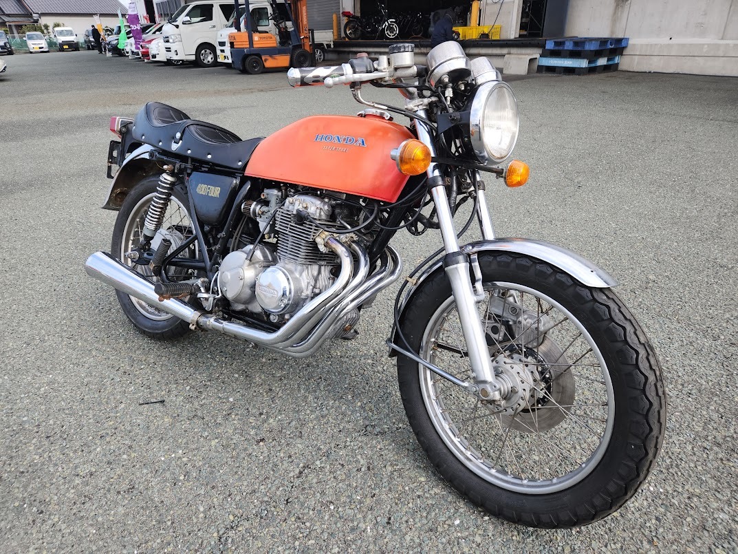 CB400four CB400F ヨンフォア レストアベース車両 現状特価 検/ CB400N CB400T バブ ホークⅡ BEET CBX400 XJ FX Z250FT GS400 GT380 HONDAの画像1