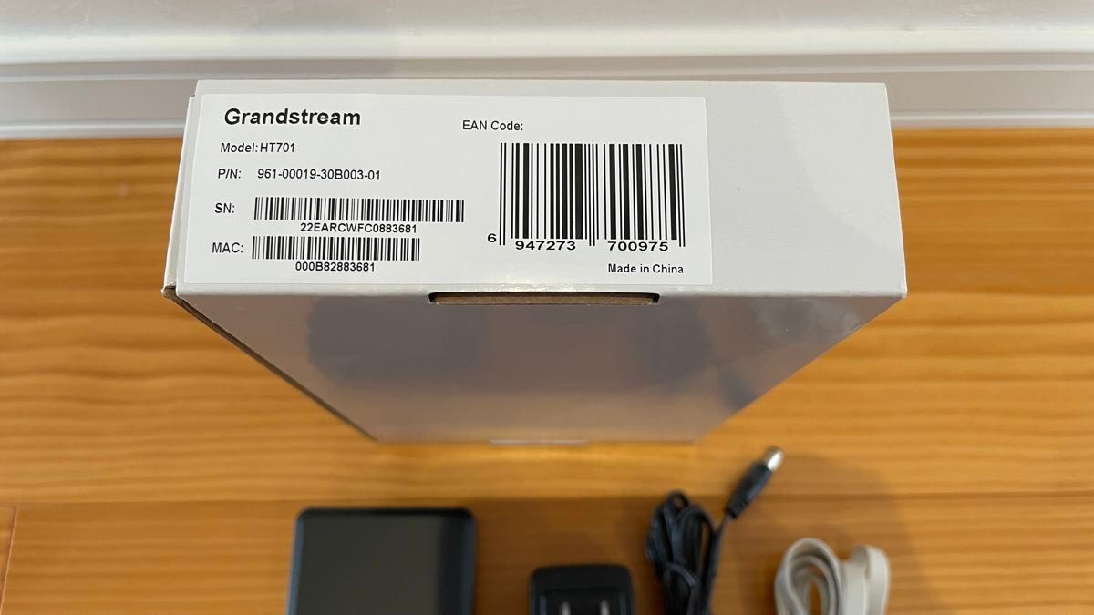 GRANDSTREAM HT701 VoIPアダプター IP電話