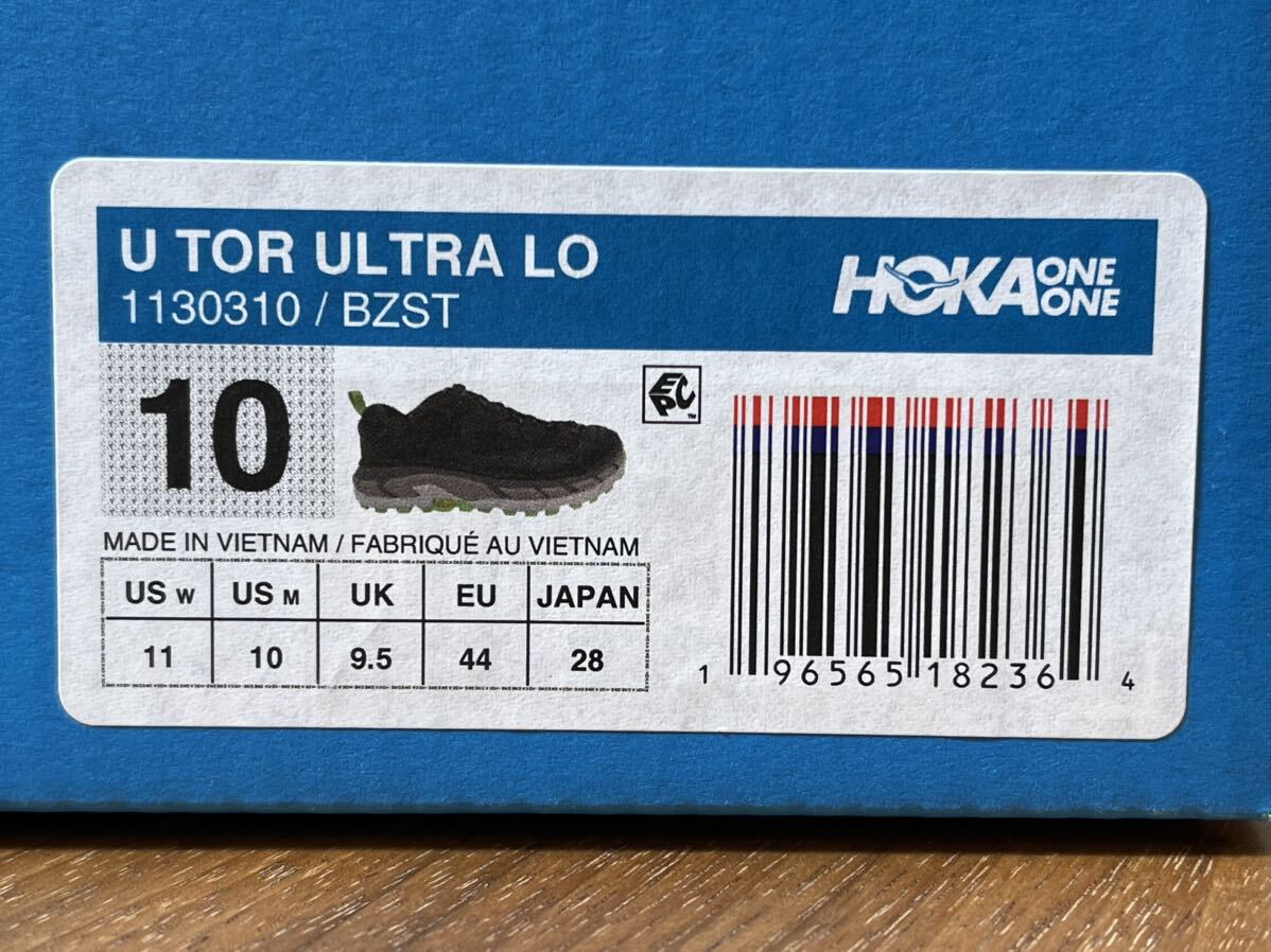 新品 HOKA ONEONE TOR ULTRA LO ホカオネオネ トゥー ウルトラ ロー スニーカー ブーツ_画像7