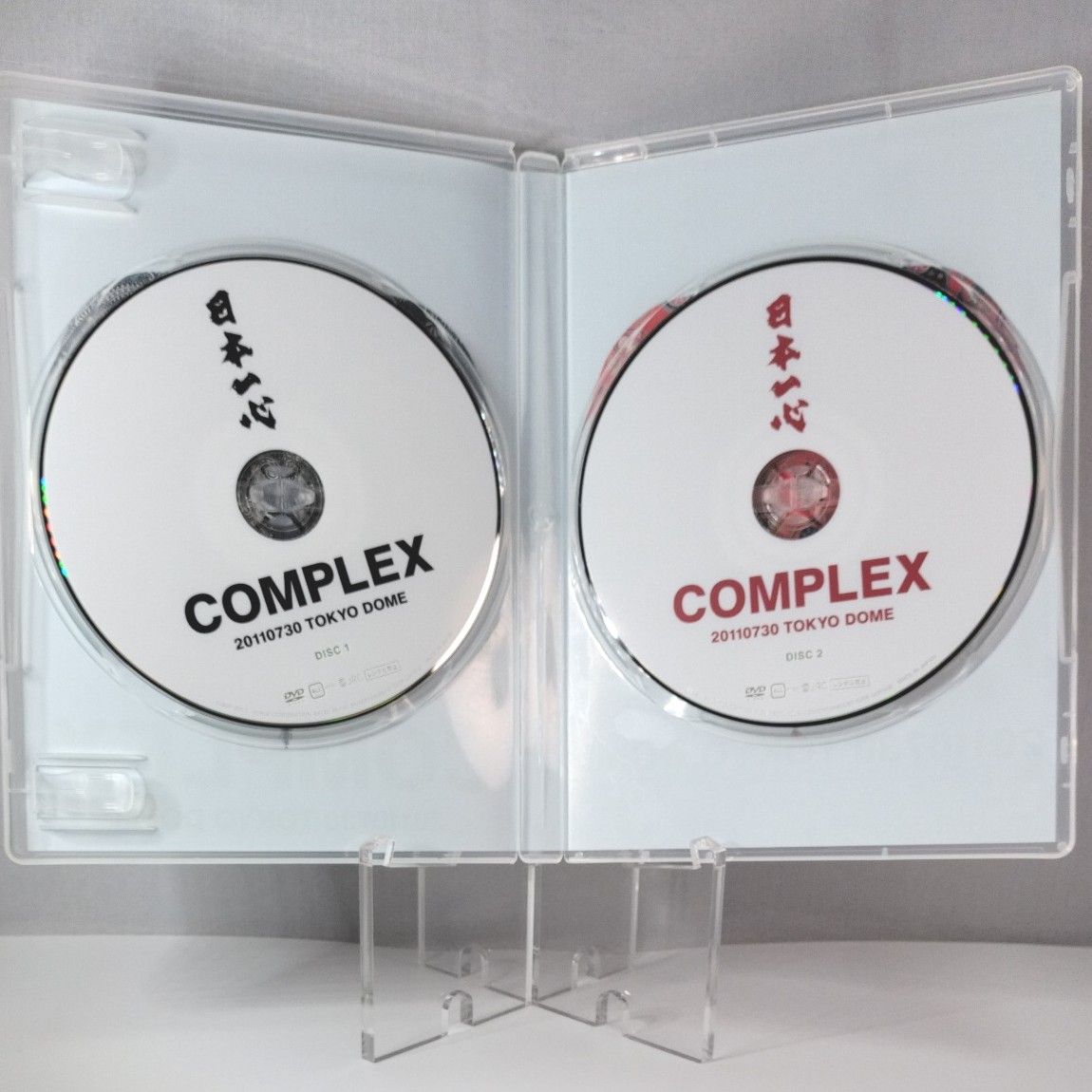 【DVD】COMPLEX 20110730 TOKYO DOME 日本一心 コンプレックス 吉川晃司 布袋寅泰