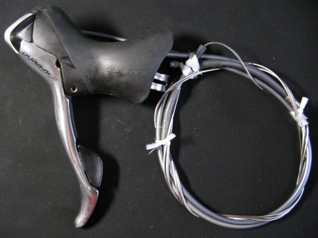 ロード・バイク/左側デュアルコントロールレバーshimano【DURA-ACE】2speed中古品