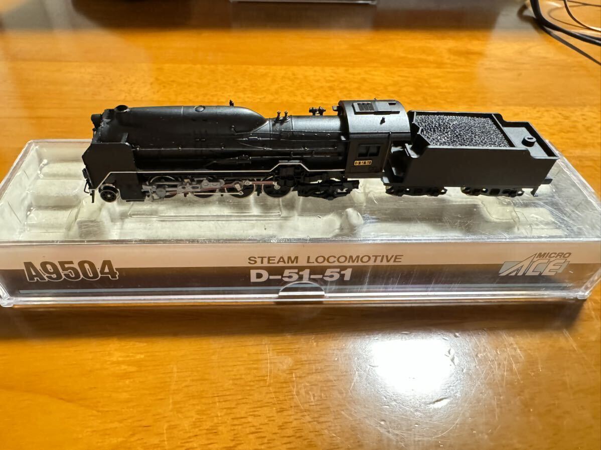 マイクロエース 蒸気機関車 D-51-51 D51形蒸気機関車 の画像2