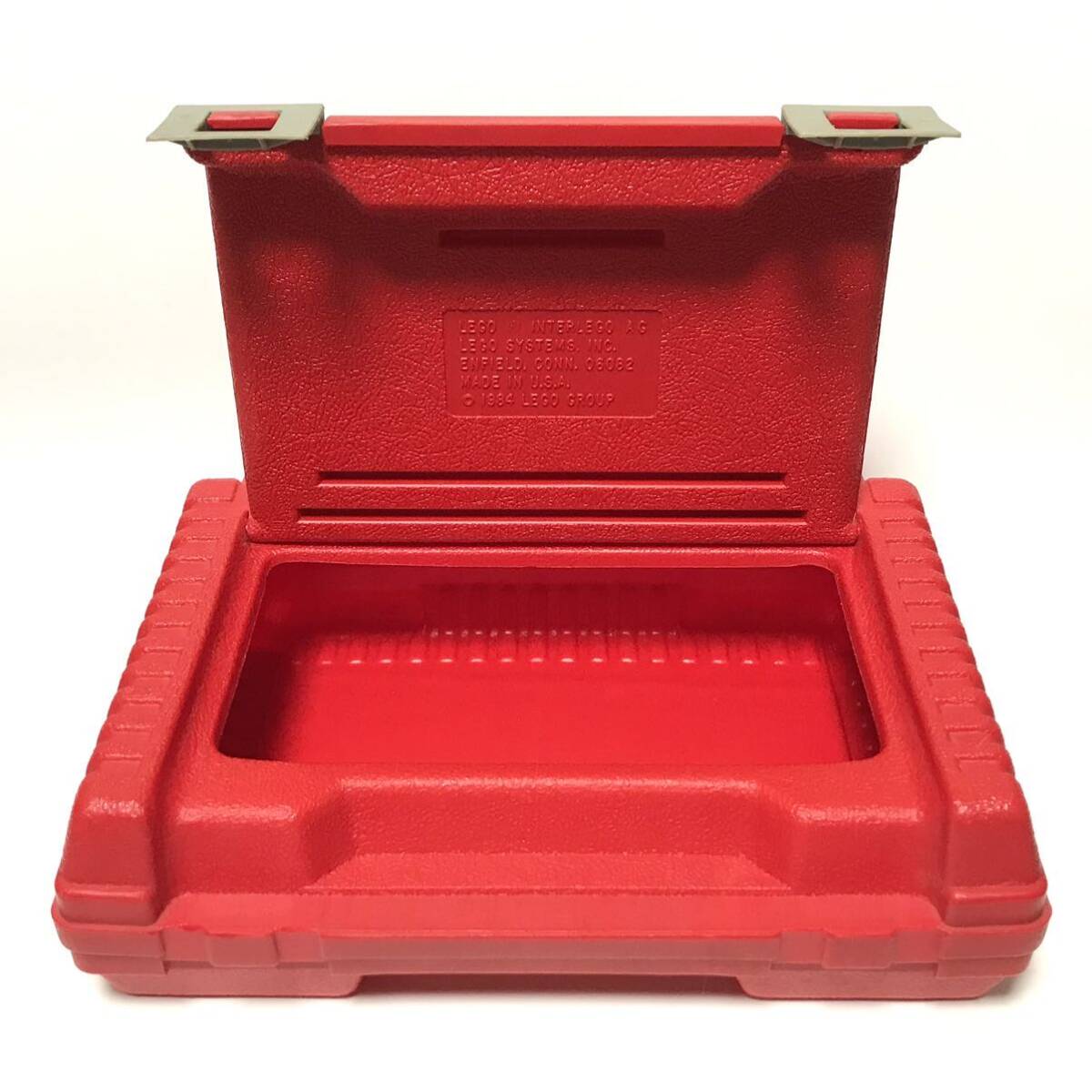 ヴィンテージ 1984年 USA製 LEGO トランクケース / ビンテージ レゴ ブロック 収納 ボックス BOXの画像7