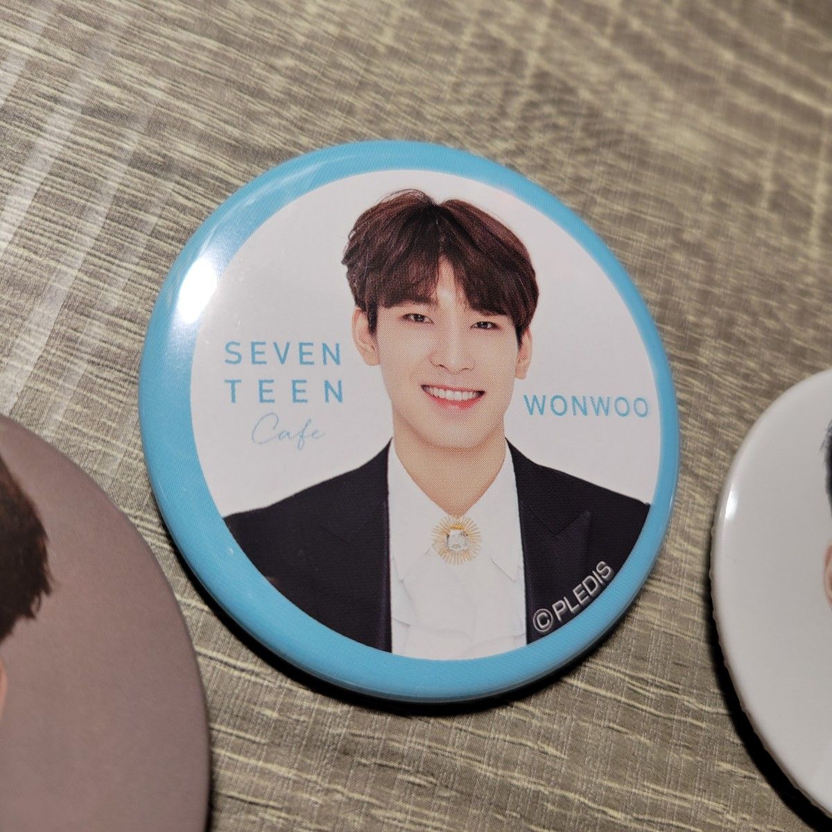 SEVENTEEN セブチ ウォヌ WONWOO 缶バッジ 缶バッチ セット SEVENTEEN セブチ ウォヌ WONWOO 缶バッジ 缶バッチ セット