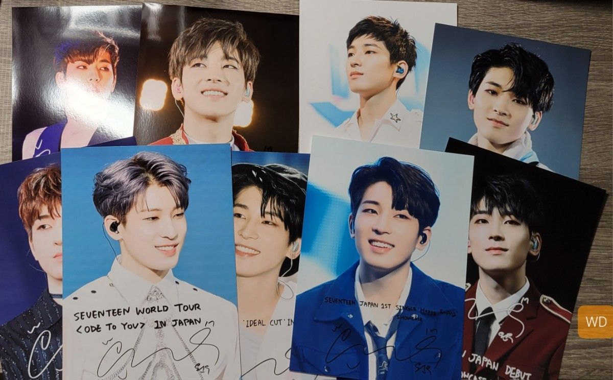 SEVENTEEN セブチ ウォヌ WONWOO ローソンプリント 写真 2L判 SEVENTEEN セブチ ウォヌ WONWOO ローソンプリント 写真 2L判