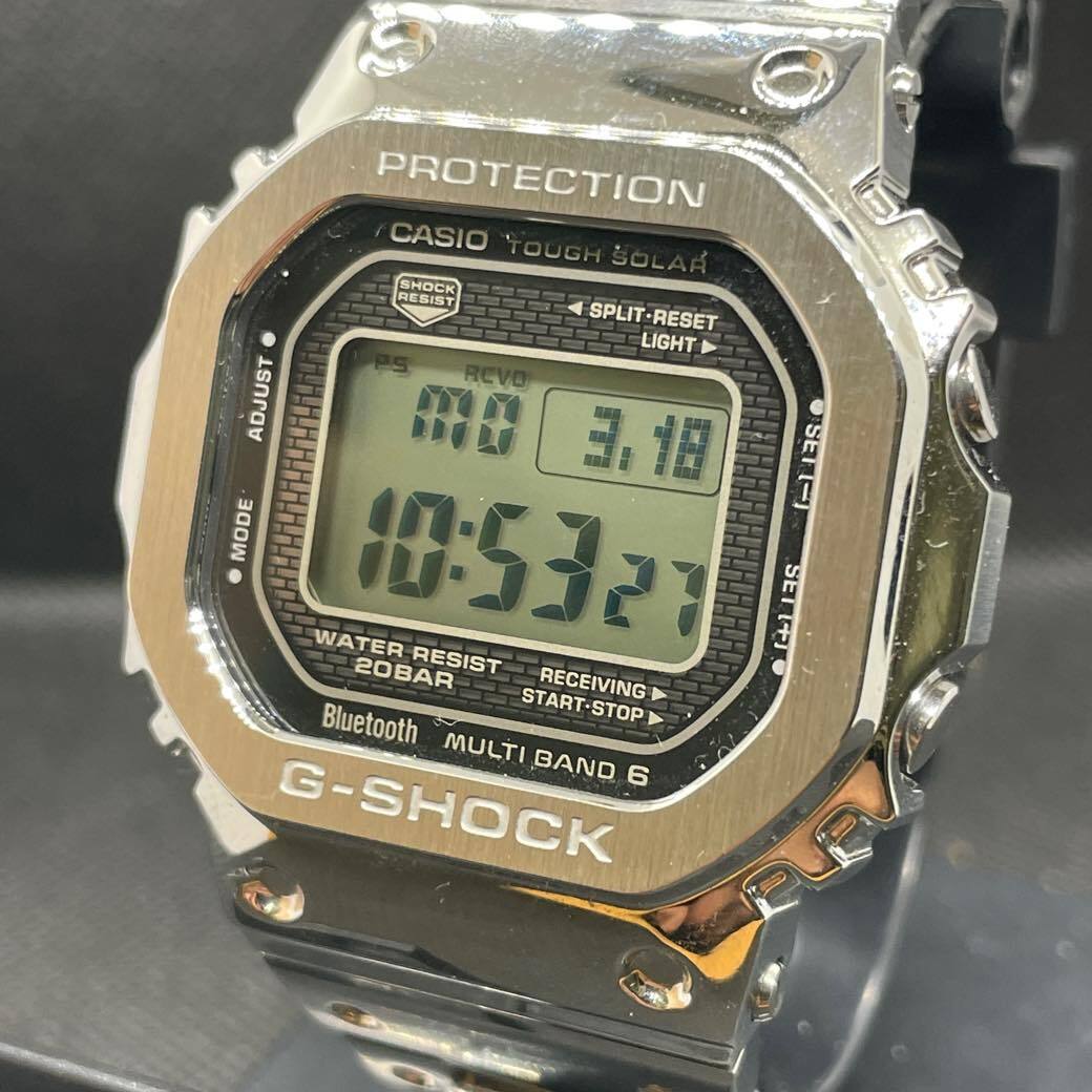 【1スタ】 G-SHOCK GMW-B5000D-1JF FULL METAL フルメタル スマートフォンリンク CASIO カシオ Gショック ジーショック #S0704の画像3