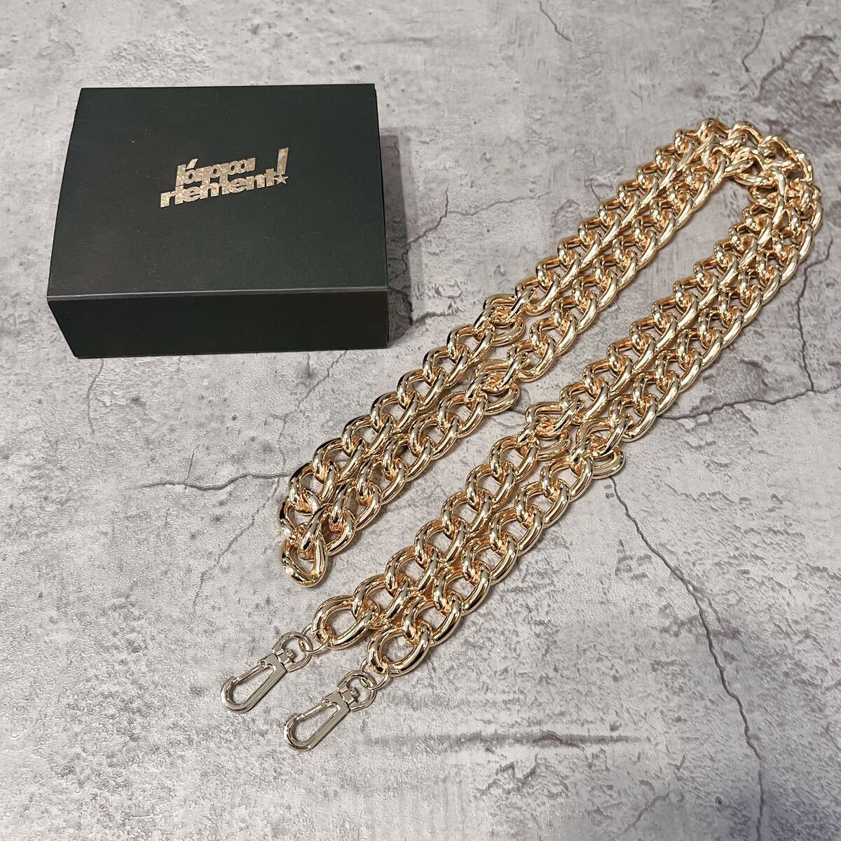 L'Appartement Phone Strap Gold Chain A スマホ フォン チェーン アパルトモン