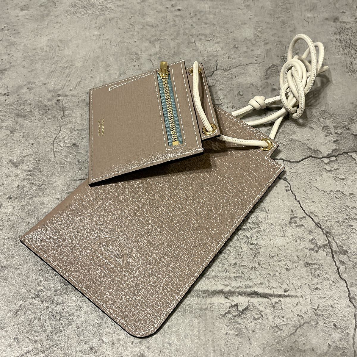 極美品 L'arcobaleno ラルコバレーノ スマートWショルダー 極美品 L'arcobaleno ラルコバレーノ スマートWショルダー