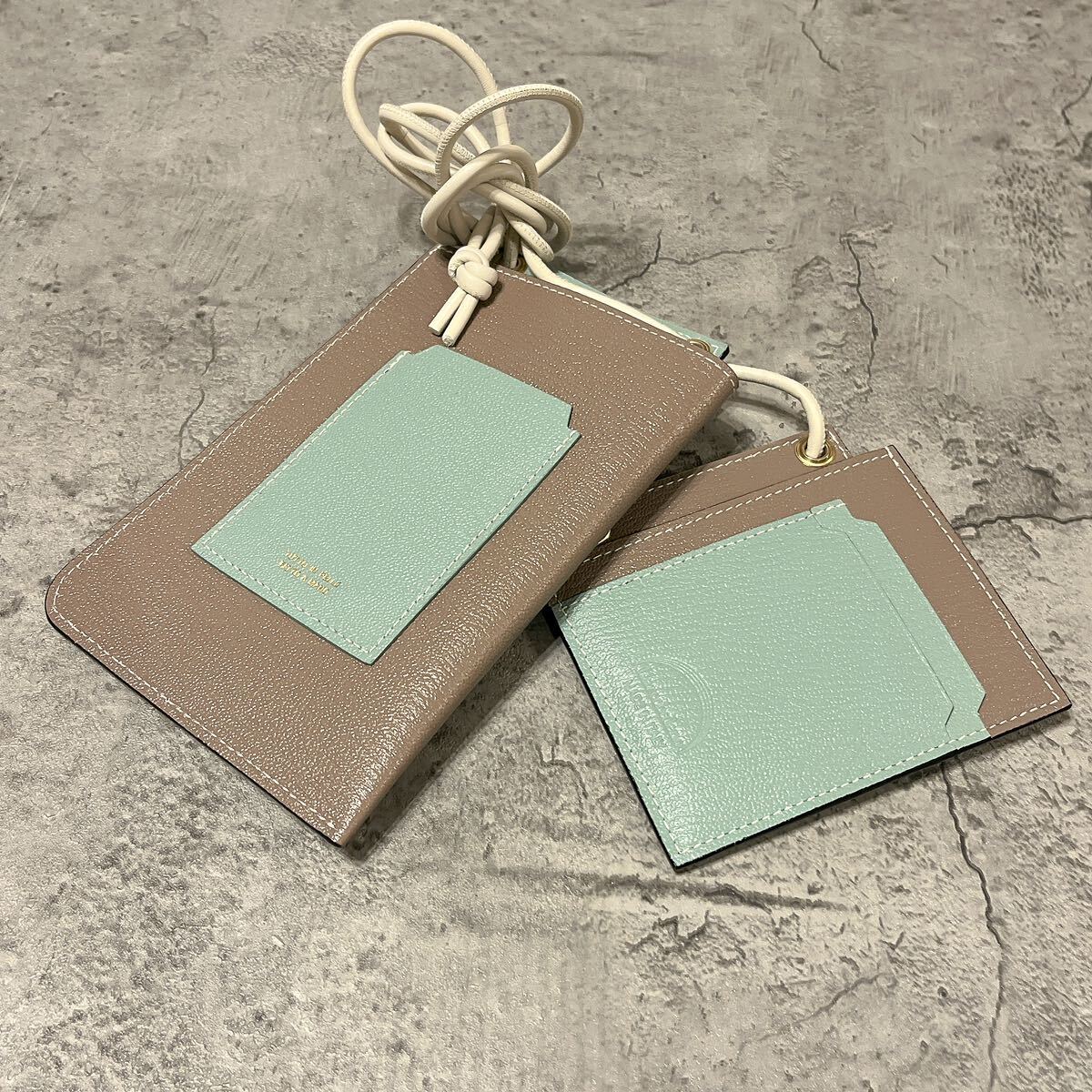 極美品 L'arcobaleno ラルコバレーノ スマートWショルダー 極美品 L'arcobaleno ラルコバレーノ スマートWショルダー