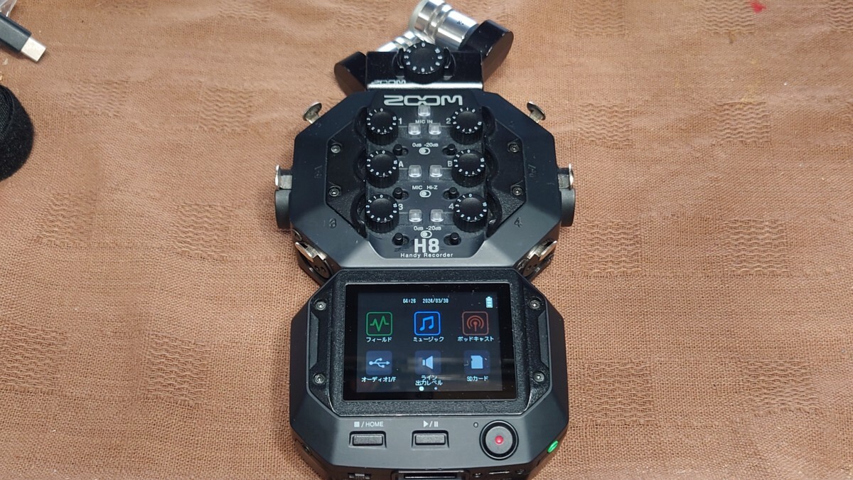 8330円 【中古】ZOOM H8 HANDY RECORDER ハンディレコーダー 8330円 【中古】ZOOM H8 HANDY RECORDER ハンディレコーダー