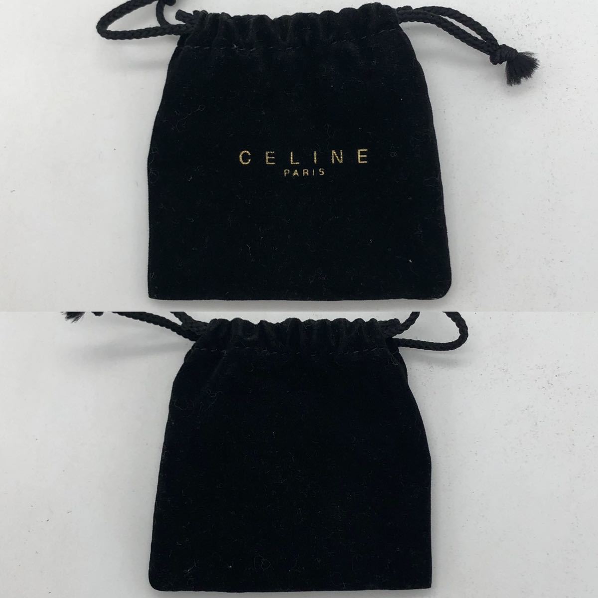 CELINE セリーヌ ネックレス ゴールド ラウンド 大ぶり チェーン アクセサリー P748の画像8