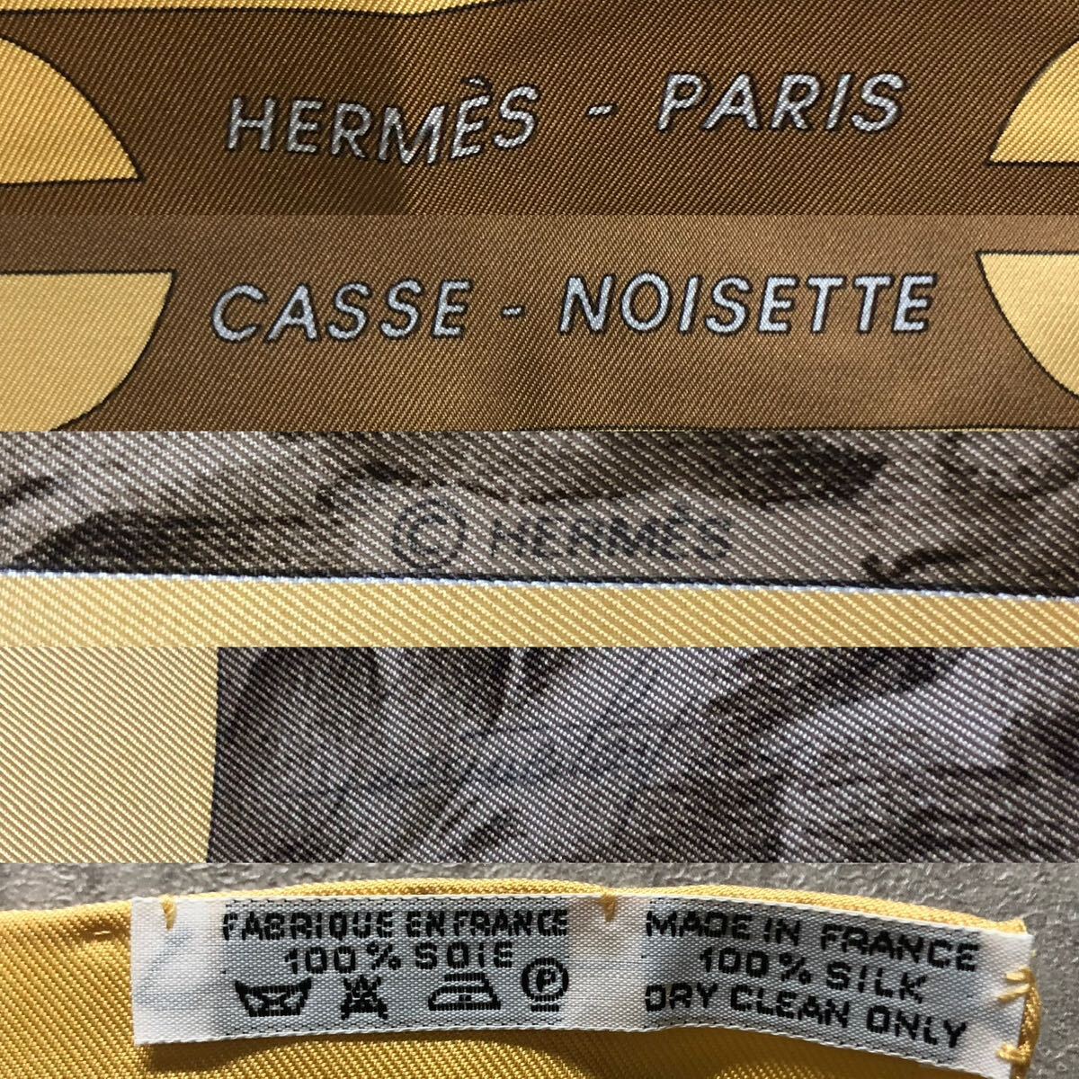 HERMES エルメス スカーフ CASSE NOISETTE くるみ割り マルチカラー P878_画像7