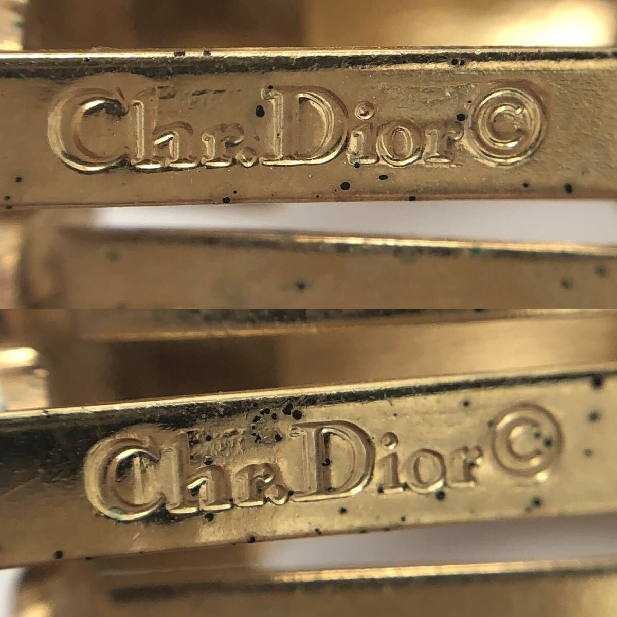Christian Dior クリスチャン ディオール イヤリング ゴールド ファッション アクセサリー P960_画像5
