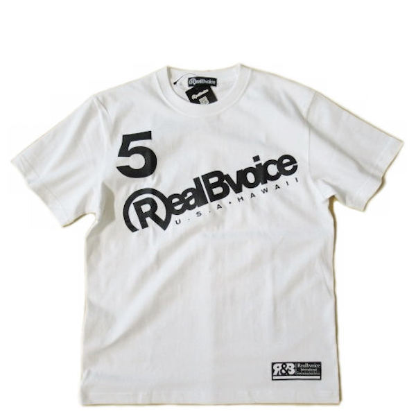 リアルビーボイス RealBvoice【エンジェルウィングス リバイバルTシャツ】25周年復刻モデル 10451-11852 ホワイト Mサイズ_画像2