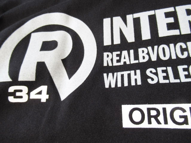 リアルビーボイス RealBvoice【RBV 1934 リバイバルTシャツ】25周年復刻モデル 10451-11855 ブラック Mサイズ_画像7