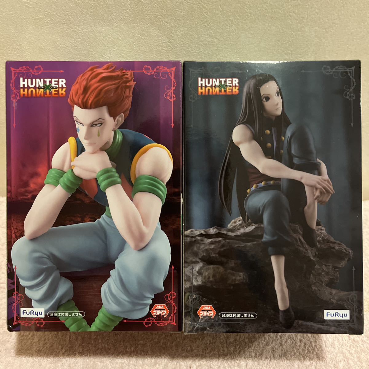 H664【未開封新品】HUNTER×HUNTER ぬーどるストッパー フィギュア イルミ　ヒソカ　セットハンターハンター_画像4