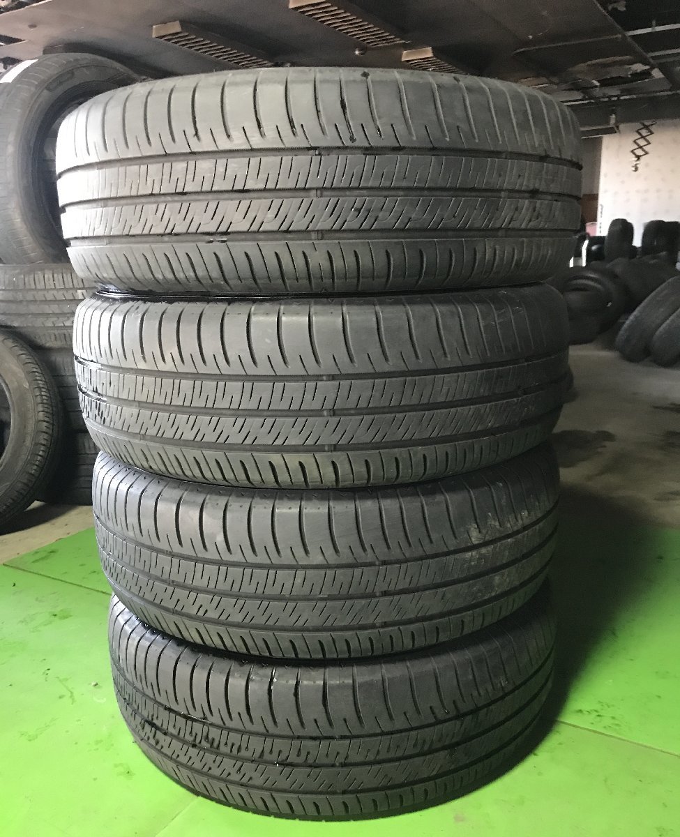 管理番号：C3-8-3●【送料無料！4本セット】215/65R16 DUNLOP ENASAVE RV505 2019年製 山あり /夏タイヤ/適格請求書発行可能_画像1