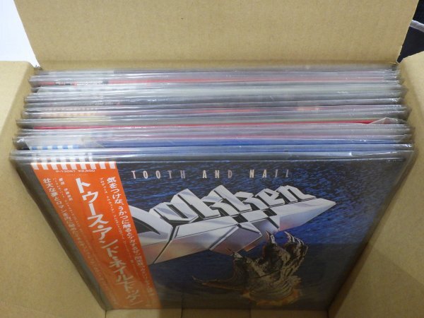 002★売切￥1000～★HR/HM Vinylレコードまとめて24枚セット｜24-SET 帯付多数 Dokken RATT Michael Schenker DEEP PURPLE BON JOVIの画像1